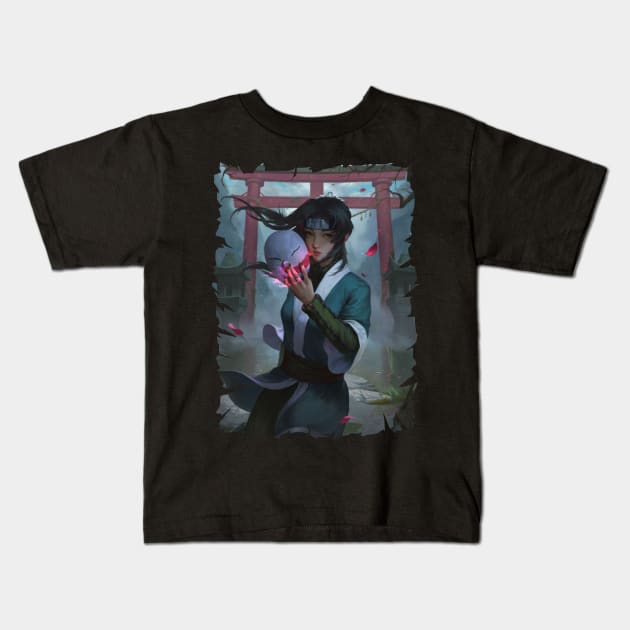 HAKUU MIRROR HAKU ZABUZA ANIME MERCHANDISE Kids T-Shirt by julii.draws